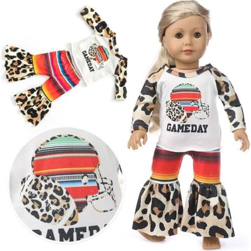 Flared Trousers Suit fits for American18" girl doll alexander doll best gift