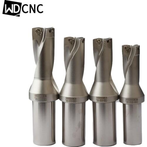 4D u drill bits Precision CNC Tooling 4D 14-50mm, cnc indexable U drill for carbide inserts WCGX