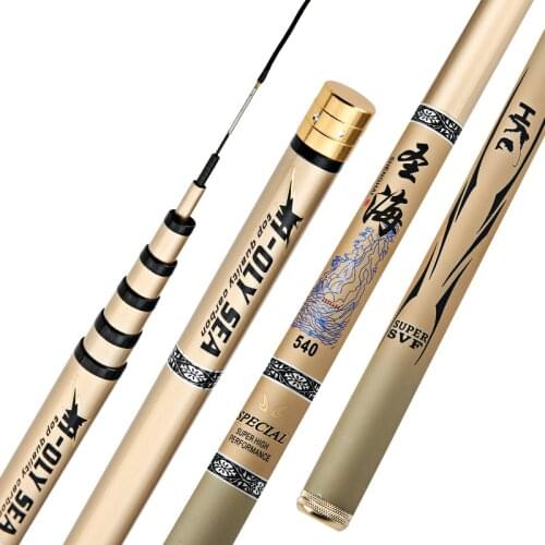 2.7m- 9.0m Hand Pole Telescopic Wedkarstwo Olta Canne Super Hard Ultra Light Carp Fishing Peche Stream Fishing Rod Vara De Pesca