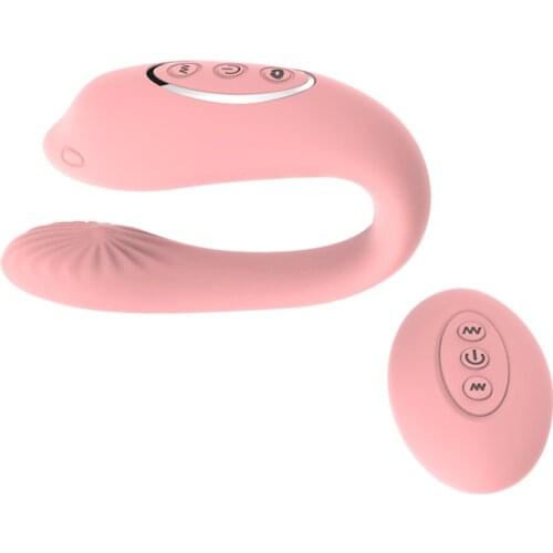 U Type Sucking Clitoris Vibrator 8 speed Wireless Remote Vibrator G-spot Stimulator USB Charge Vibrator Sex Toy for Couple Women