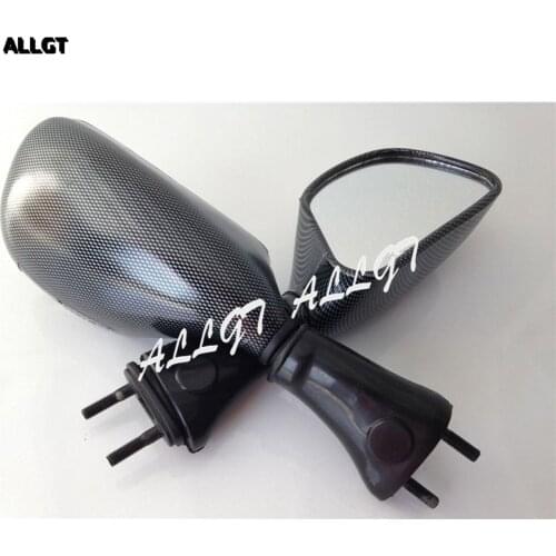 Carbon Mirror for 1998-2002 Kawasaki Ninja ZX6R & 1998-2003 ZX9R & 2006 2007 2008 650R