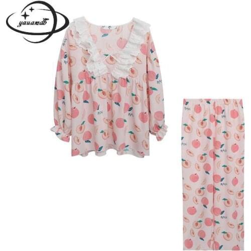 Женские пижамы с брюками YAUAMDB China At AliExpress