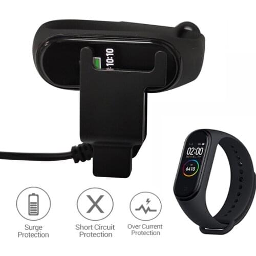 USB Charging Dock Cable For XiaoMi Mi Band 4 Replacement Cord Charger XioMi Mi Band4 Mi4 4 Global NFC Adapter Smart Accessories