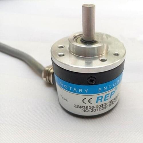 ZSP3806 series 1024ppr 2000ppr TTL output 5~24VDC 6mm solid shaft Incremental Rotary Encoder Original