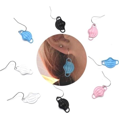 1Pair New Funny Cute Dangle Drop Earrings Korean Style Cool Designer Earrings Fashion