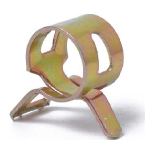 10PCS/Set 6-20mm Auto Fuel Hose Clamp Spring Clip Water Pipe Air Tube Clamps Fastener Car Accessories For Diesel Petrol Pipe