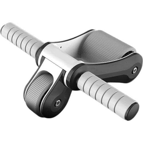 Ab Muscle Roller Multifunction 2-wheel Silent Fitness Equipment no damage the floor Safe and Stable non-slip Comfortable Handle