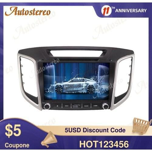 For Hyundai Ix25 For Hyundai CRETA 2014-2019 Android 10.0 Car GPS Navigation Auto Stereo Head Unit Multimedia Player Car Navi HD