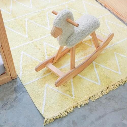 Nordic Kids Carpet Tummy Time Baby Play Mat Macrame Playmat Baby Gym Activity Mats Rug Toys Tapete Infantil for Baby Room Decor