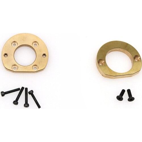 For RC Crawler Axial SCX10 III AXI03007 Capra 1.9 UTB AXI03004 Brass Portal Drive Housing Counterweight Balance Weight 33g 28g