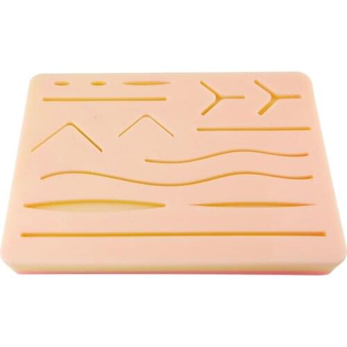 New skin suture model silicone skin anatomy model with wound shape surgery practice