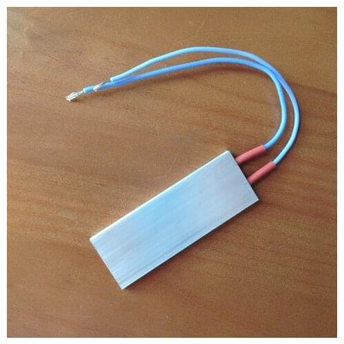 PTC Thermostatic Aluminum Shell Heater Electric Heating Plate Insulation Heating Dehumidification 80x30 12v ~110V 10pieces