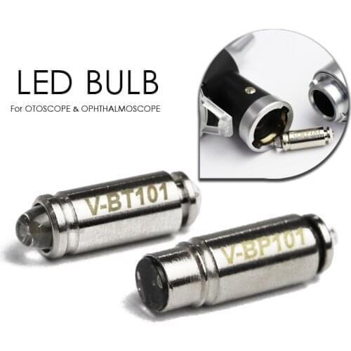 V-BT101/V-BP101 2.5V Medical Ear Eye Care Accessory Spare Extra LED Bulb Lamp Replacement for Ophthalmoscope Otoscope