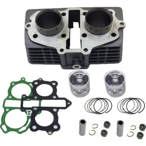 Engine Spare Parts Motorcycle Cylinder Kit 44mm pin 13mm For Honda CBT125 CL125 QJ125 CM125 TWIN CA125 CBT CL CM 125 125cc