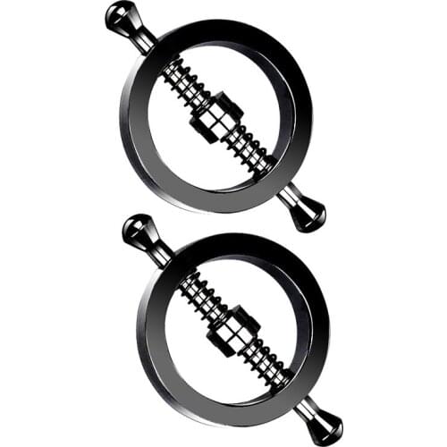 Metal nipple clips Stimulator breast Clamps Bondage Restraints Flirting Teasing BDSM women sex toy slave Couple Torture play