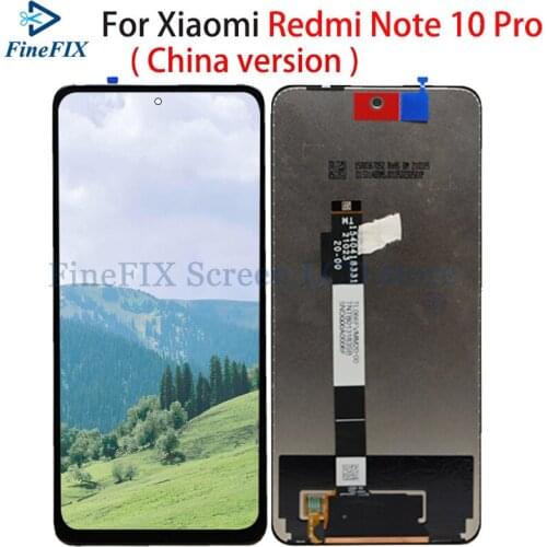 6.6'' for Xiaomi Redmi Note 10 Pro lcd display Touch Panel Screen Digitizer For Xiaomi mi redmi note 10Pro Display China version