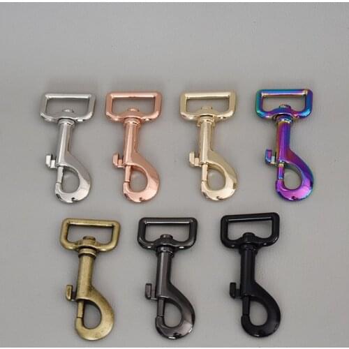 1 pcs Swivel Lobster Clasps Metal Dog Slasp Hook Buckle Durable Hardware For 25mm Webbing Zinc Alloy Diy Dog Leash Parts