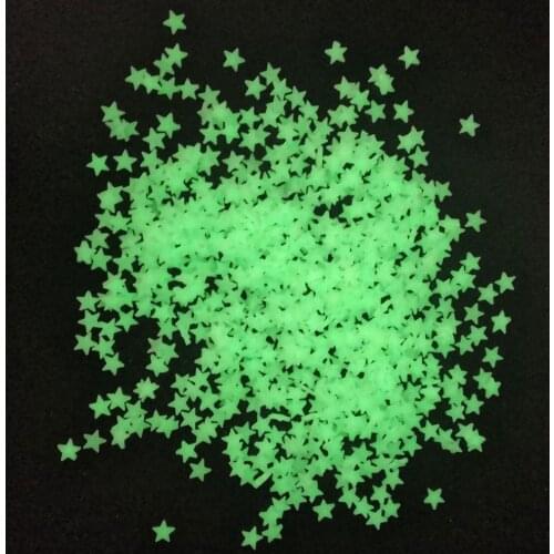 100g/Lot Luminous Star Slices Polymer Clay Night Sparkle Moon Soft Pottery for Toys Decoration DIY Crafts Filler Accessories