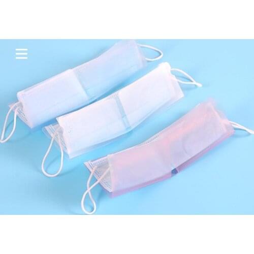 1000pcs/lot Portable Foldable Face Masks Storage Clip Holder Dustproof Masks Case Disposable Storage Organizer wholesale SN3480