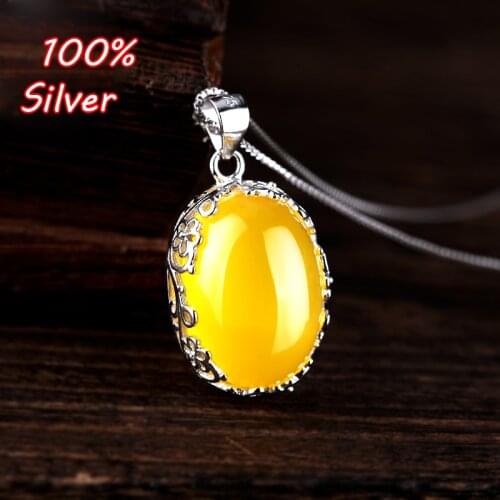 13*18mm 15*20mm S925 pure silver color plate-plated Pendant blank for Jewelry gold wax turquoise south red amber pendant female