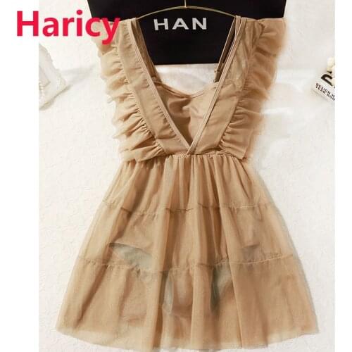 2020 Sexy One Piece Swimsuits Female Dress Women Swimwear Push Up Bathing Suits Bodysuits Beach wear Ruffle Monokini