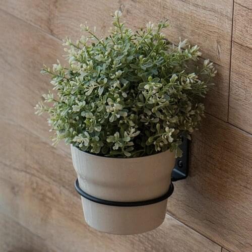 3pcs/set Modern Hanging Flower Pots Holder Garden Succulent Metal Plants Hanger Home Wall Decorations