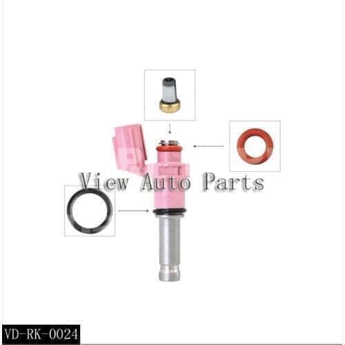 50 sets Fuel Injector Repair Kit For Lexus GS350 GS450h IS350 LS460 Micro Filter Rubber seal orings Plastic Washe Cap VD-RK-0024