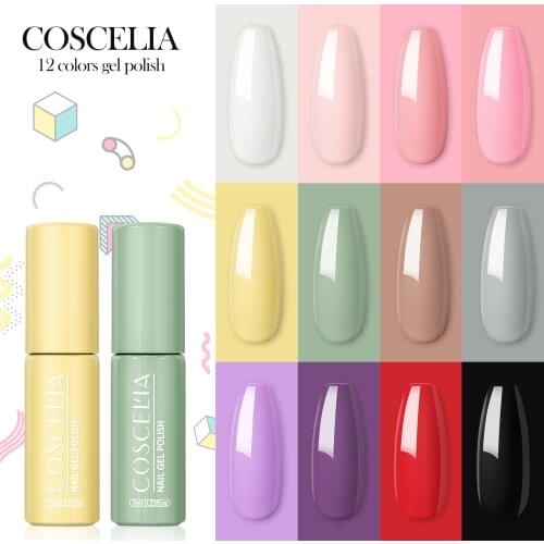 7ml Nail Gel Semi Permanent Polish Gel Top Base Coat For Manicure Varnish Hybrid Soak Off UV Gel Paint Nail Art Manicure Tools