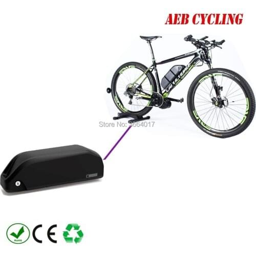 Shark down tube battery 52V 13Ah/14.5Ah/16Ah/16.5Ah/17.5Ah Lithium ion 52V high voltage electric bike battery for fat tire bike