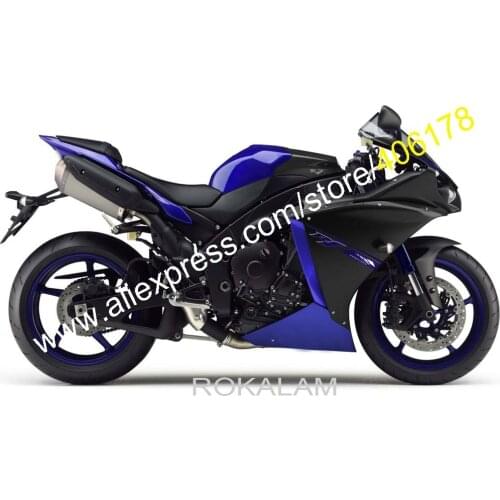 For Yamaha YZF R1 Parts 2012 2013 2014 YZF 1000 12-14 YZF R1 YZF-R1 Black Blue Sports Bike Fairing (Injection Molding)
