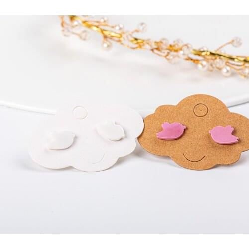 DIY Small Ceramic Stud earrings Flower Geometric Animal Stud Earrings earring for woman jewelry accessories wholesale #KZ526