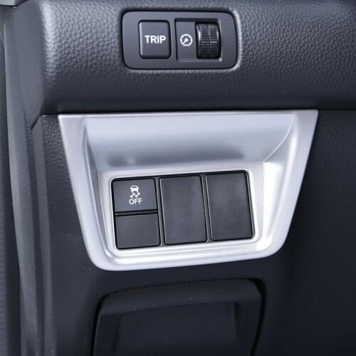 For Honda Accord 10th 2018 2019 Accessories ABS Chrome And Carbon Fibre Car Lower Left Middle Control Box Decoration Car Styling