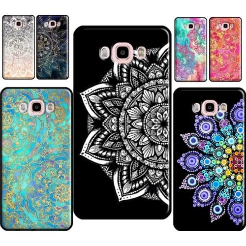 Elegant Mandala Floral Design For Samsung Galaxy J3 J5 J7 J1 2016 A3 A5 2017 A6 A8 A9 J8 J6 J4 J2 Core 2018 Phone Case