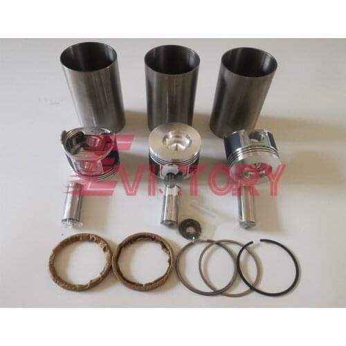 For Yanmar 3TNE88 3D88E rebuild overhaul kit con rod valve guide seat