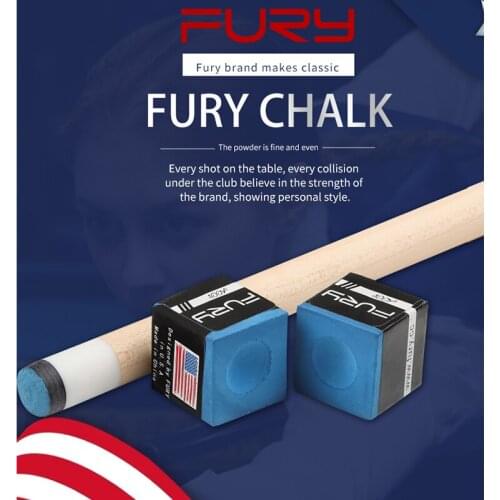 Fury Chalk Billiard Cues Black Eight Billiard Cues Fury Powder Billiard Accessories