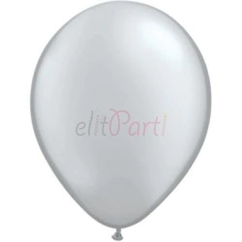 Metallic Silver Balloon (5 Pcs) 422940954