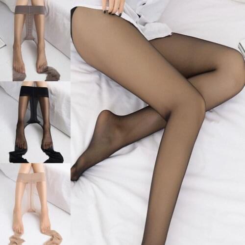 Invisible Stretchy Bottoming T-shaped Crotch Ultrathin Seamless Transparent Tights Stockings Sexy Skinny Legs Tights Stocking