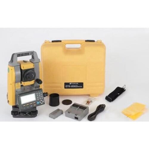 New Topcon GTS2002 400m Reflectorless Total Station Price 50000 Points