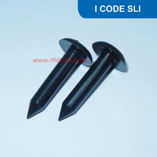 RFID Nail Tag with ISO 15693, 13.56MHz for Trees Management, RFID Tag for Guard Tour Patrol System I CODE SLI Chip