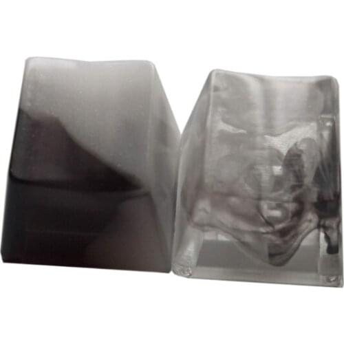 Handmade Customized OEM R4 Profile Resin Keycap for Cherry MX Switches Mechanical Keyboard RGB Translucent Resin Keycap