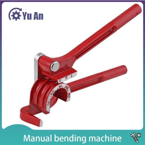 Manual Tube Bender Three-slot Air Conditioning Copper Tluminum Manual Tube Bending Machine Can Bend 6mm8mm10mm Copper Tube