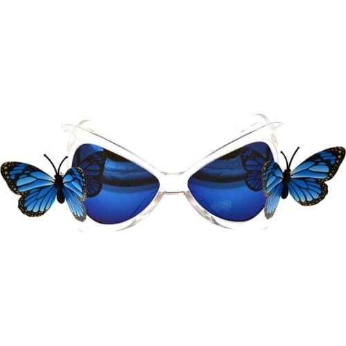 Baroque Cat Eye Sunglasses Personality Butterfly Frame Brand Designer Vintage Shades Sun Glasses For Women Eyewear
