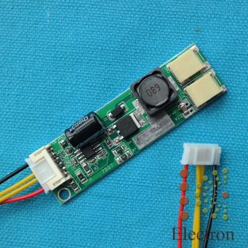 Universal Backlight Inverter LED Double Lamps Constant Current Driver Board Adjustable light 9-30v Input 9-10V Output