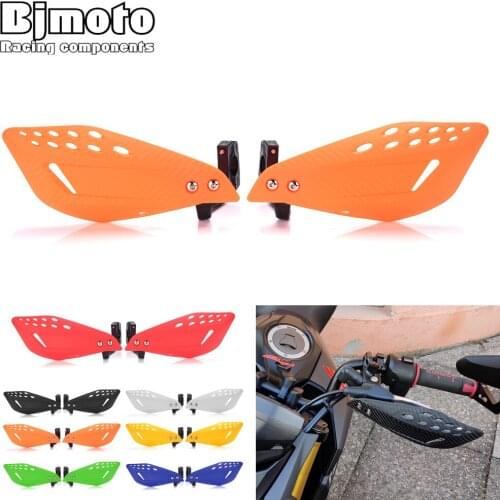 Pair Universal Motorcycle Hand Guards Brush Bar Hand Protector For Honda Suzuki Yamaha Motocross 22mm Handlebar