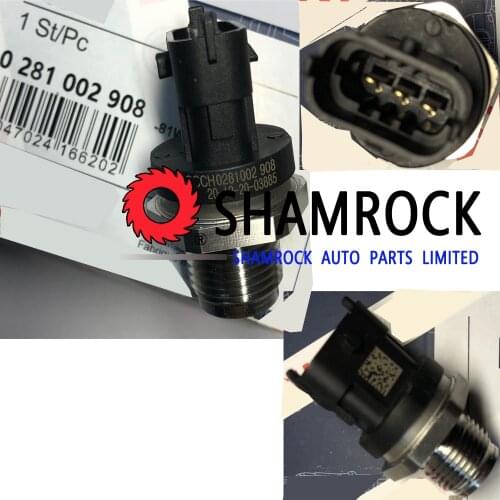 0281002908 FUEL PRESSURE SENSOR 0281002908 0281002568 55190763 0 281 002 734 , 0 281 002 865, 0281002568 BRAND NEW
