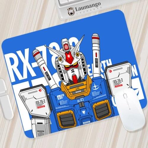 1PC Gundam Mouse Pad Cheap Gaming Laptop Pad Pc Csgo Gamer Rug Room Accessories Mousepad Anime Carpets Office Mat Mausepad Small