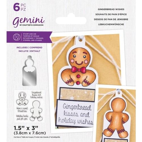 AliliArts Gingerbread Wishes Metal Cutting Dies and stamp Scrapbook paper craft knife mould blade punch stencils dies 2021