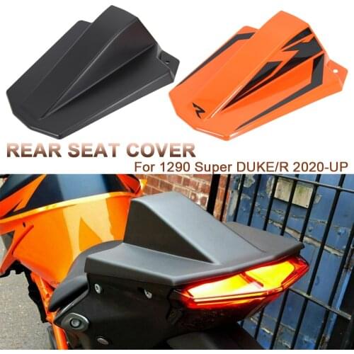 Motorcycle Rear Seat Cover Cowl Fairing Pillion For 1290 Super Duke R 2020 2021 Accessories Orange Black