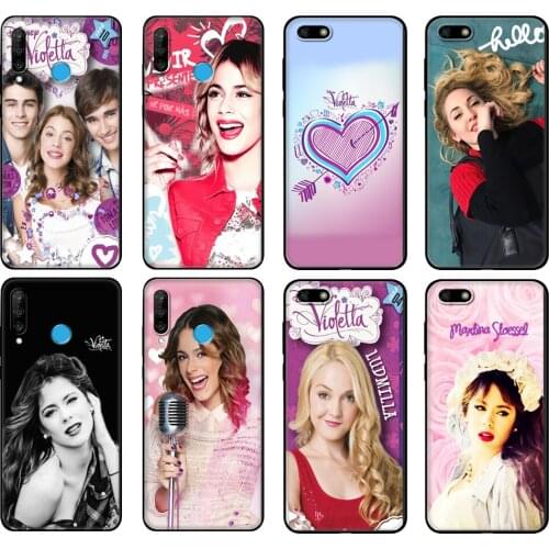 Black tpu Case For Huawei Honor 20 Lite 10 10i 20S 30S 30 Case Honor 7A 5.45 7s 7C 5.7 Case Cover Violetta tv show