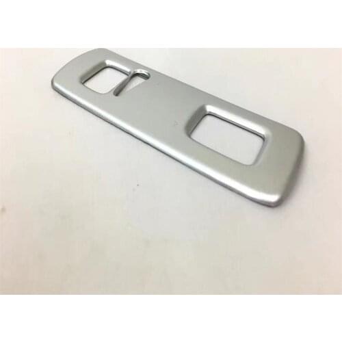 For 2018-2019 Volvo XC60 ABS Car Front Interior Frame Central Left Control Panel Sequins Sticker Cover Trim Styling Accessories